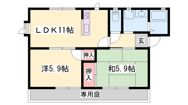 Fragrance Completの物件間取画像